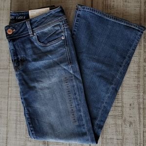 American Eagle Denim Jeans X-Short Petite Size 10